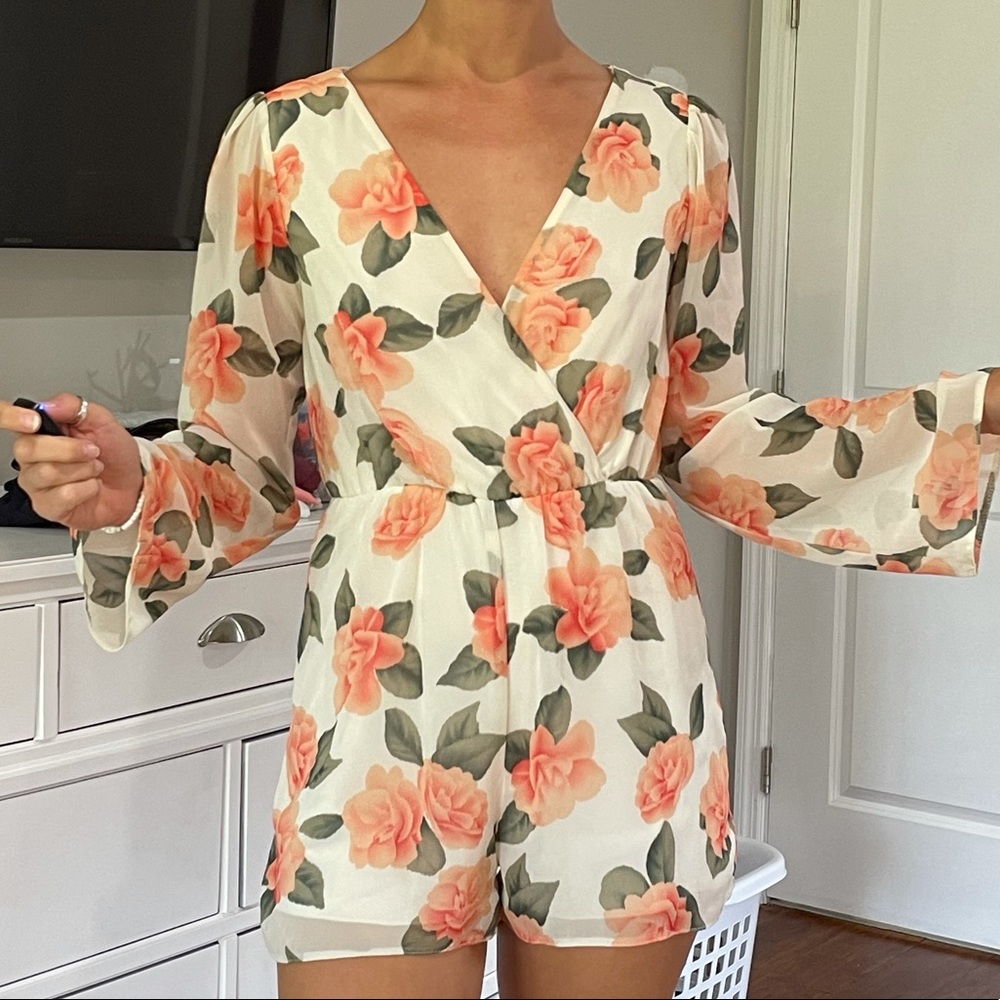 Beautiful Bridal Romper. Size 4.